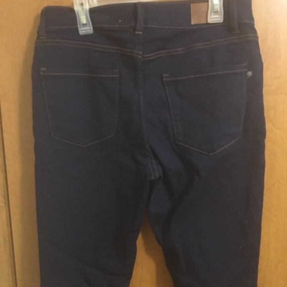 Tahari Blue Dark Wash Skinny Jeans 8 - Picture 6 of 6